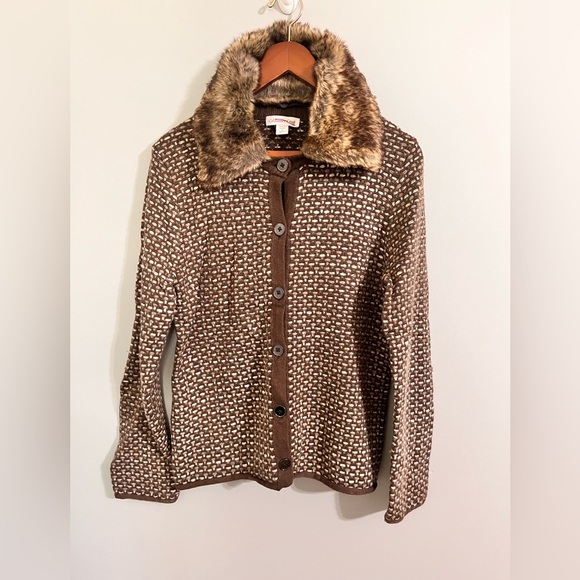 Coldwater Creek Womens Wool Blend Cardigan - Picture 1 of 11